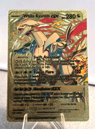Pokémon bianco kyurem - pokémon, gx
