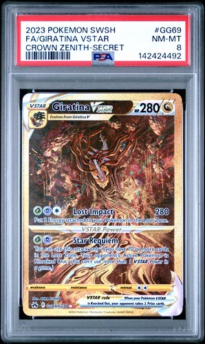Pokemon card giratina vstar - giratina,