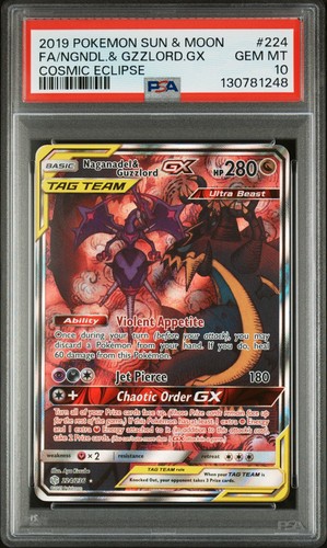 Pokemon card naganadel - card,