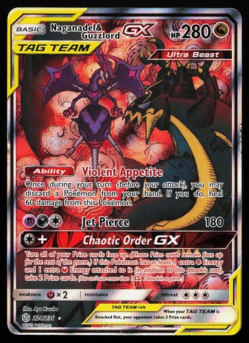 Carta pokemon naganadel - pokemon,