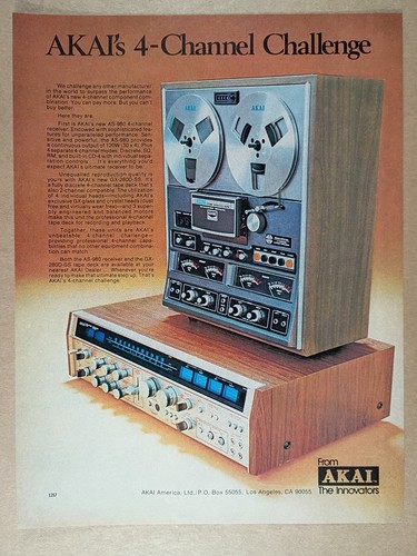 1974 akai 980 ricevitore - akai, as-980