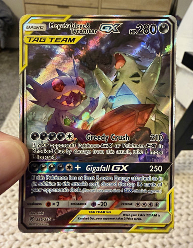 Mega sableye tyranitar gx - mega,