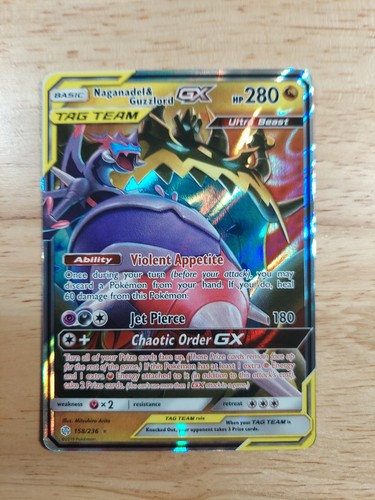 Carta pokemon naganadel - carta,