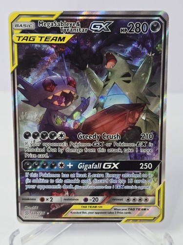 Mega sableye tyranitar gx - mega, &